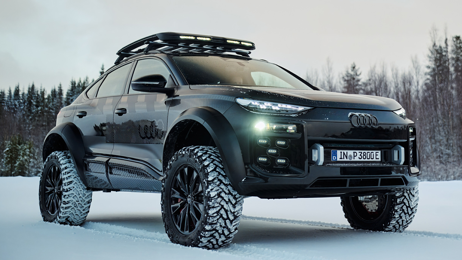 Το νέο Audi Q6 e-tron offroad concept είναι έτοιμο να πάρει τα βουνά!